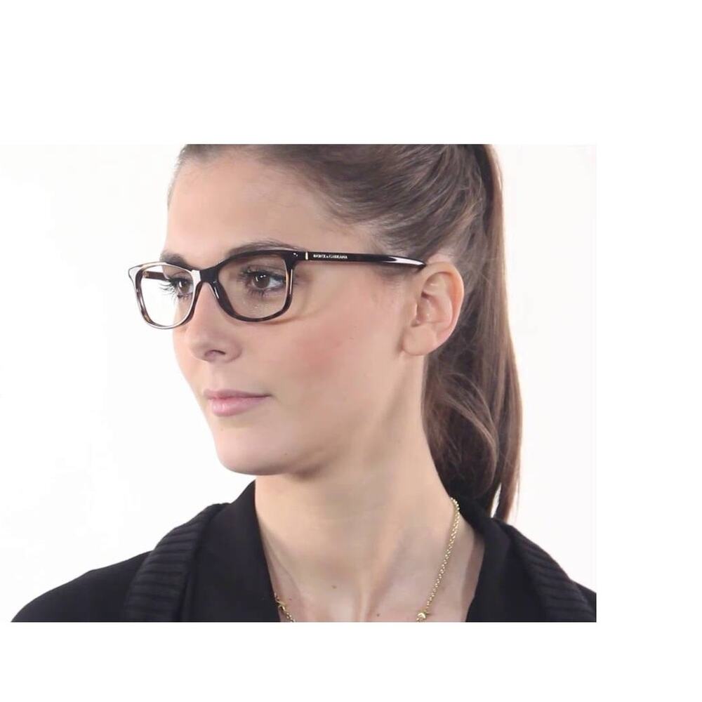 DOLCE & GABBANA Logo Plaque Eye Glasses Frames
